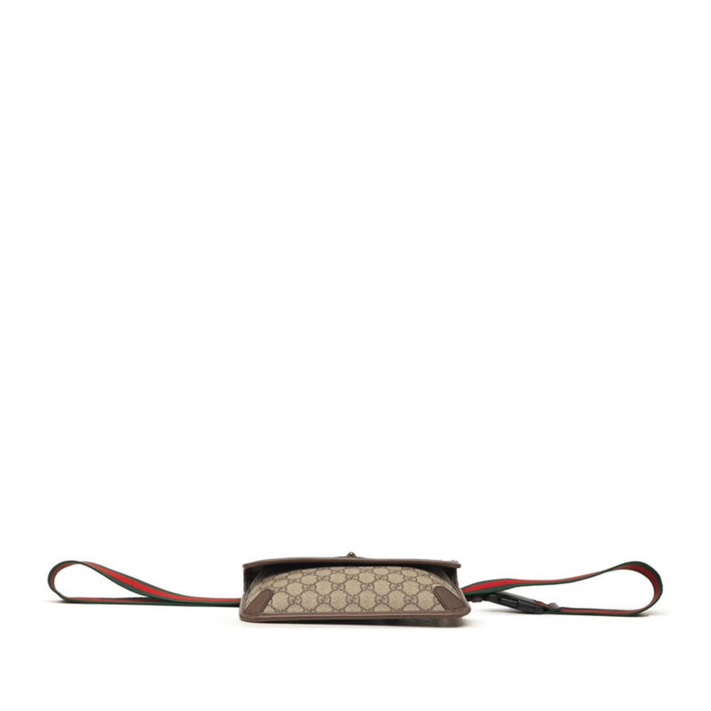 GUCCI Vintage Brown Leather Fanny Pack - Picture 3 of 6